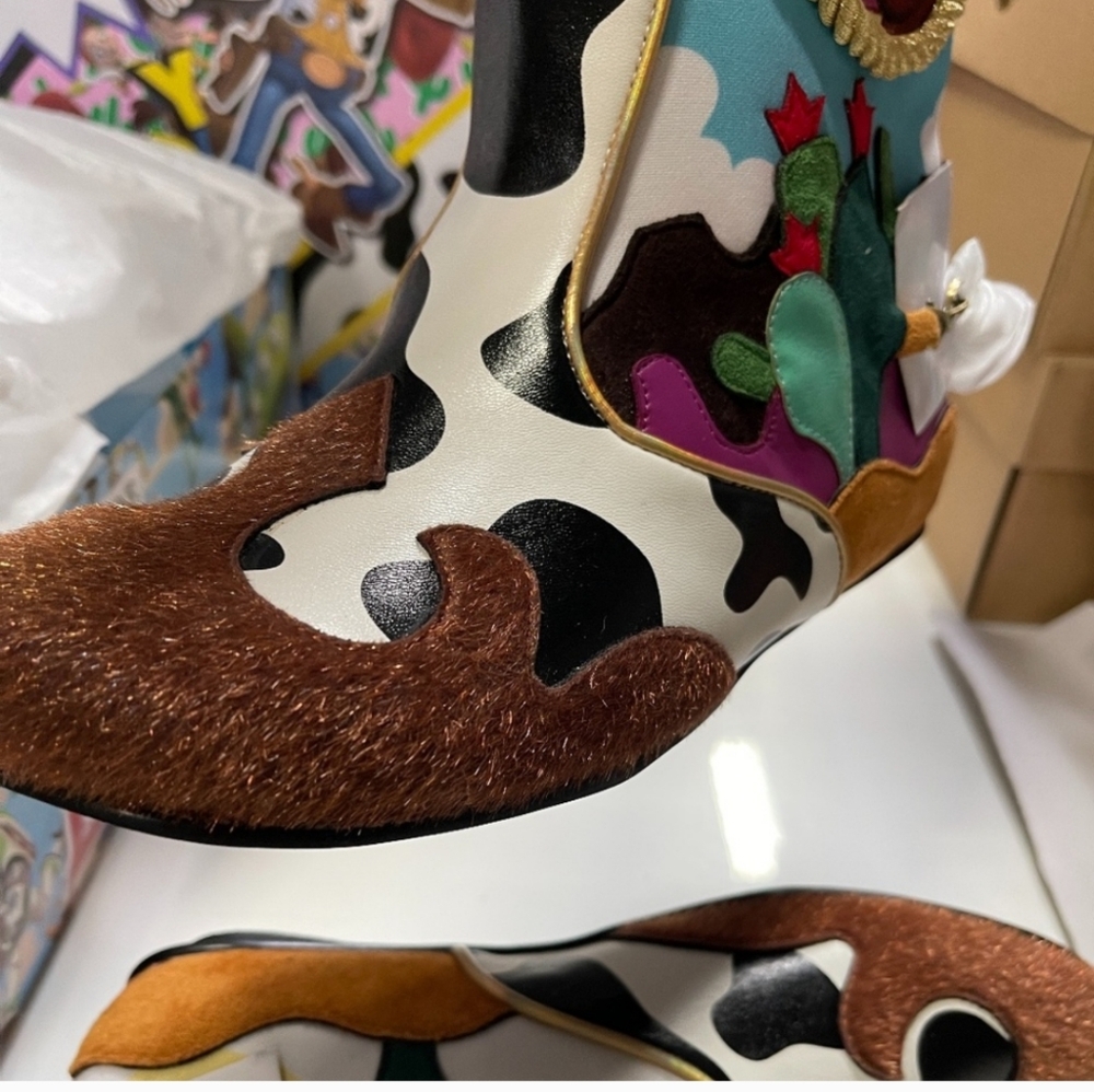 Disney Irregular Choice Toy Story Woody & Bullseye Limited Edition Boots - Picture 4 of 8